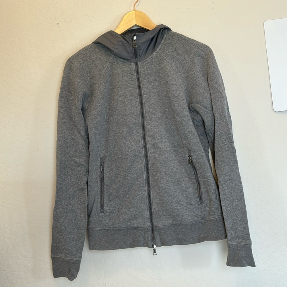 Vince zip-up hoodie sweatshirt (Small)